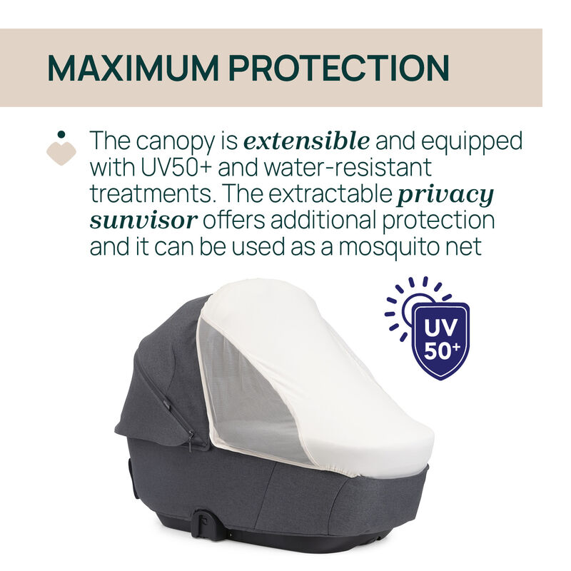 Gran Comfort Carrycot Black Satin image number 6